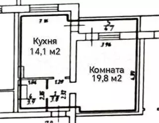 1-к. квартира, 46 м, 8/18 эт. - Фото 0