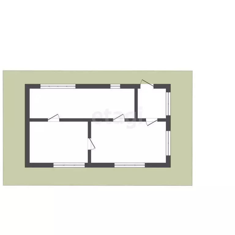 Дом в Пласт, Сибирский переулок (32.3 м) - Фото 1