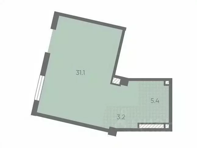 Офис в Санкт-Петербург Партизанская ул., 5 (40 м) - Фото 1