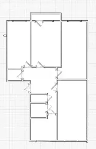 4-комнатная квартира: Плавск, Октябрьская улица, 4 (74.9 м) - Фото 1