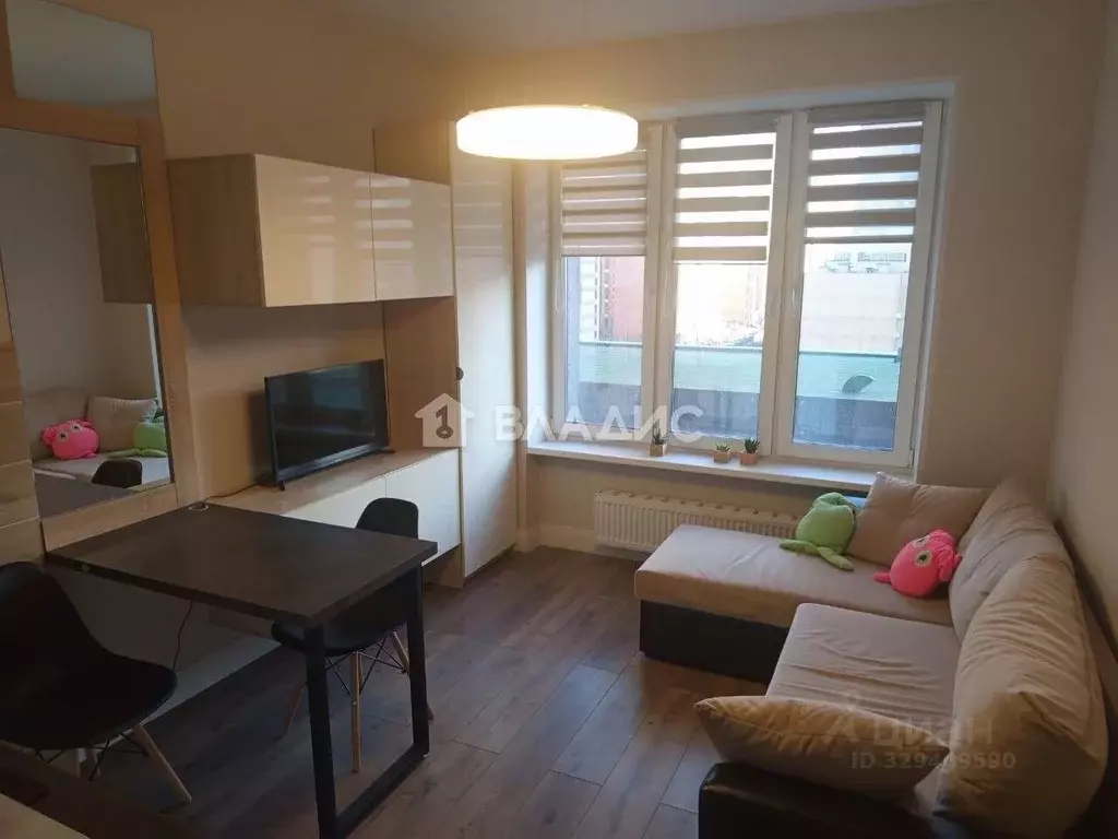 Студия Москва Амурская ул., 1Ак4 (18.6 м) - Фото 1
