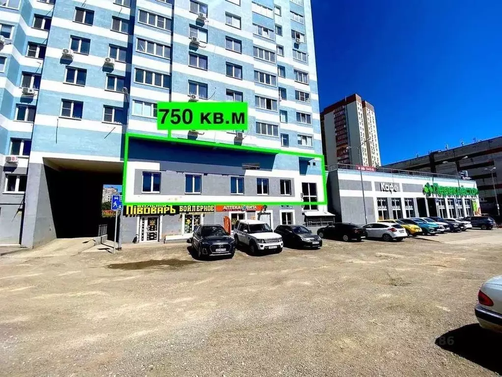 Торговая площадь в Самарская область, Самара ул. Тухачевского, 84 (750 ... - Фото 1