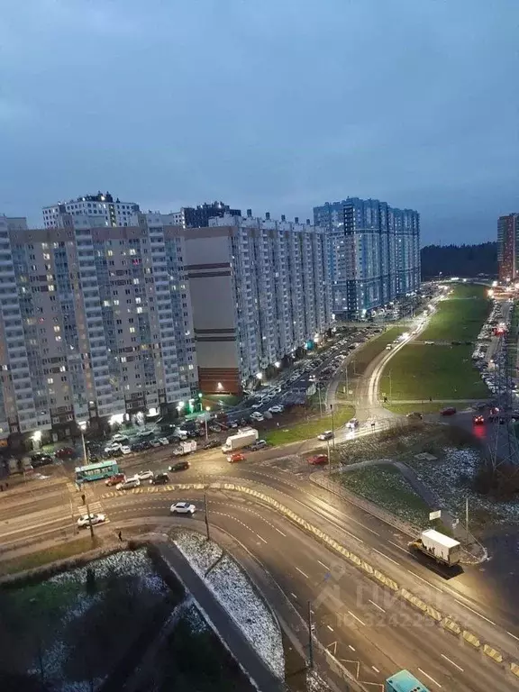 1-к кв. Санкт-Петербург пос. Парголово, ул. Михаила Дудина, 25к1 (39.4 ... - Фото 1