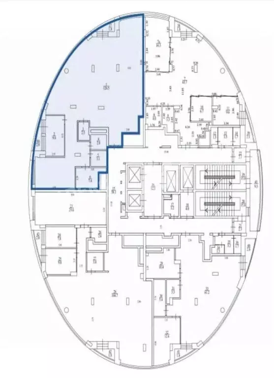 Помещение свободного назначения в Москва Поклонная ул., 3 (174 м) - Фото 1