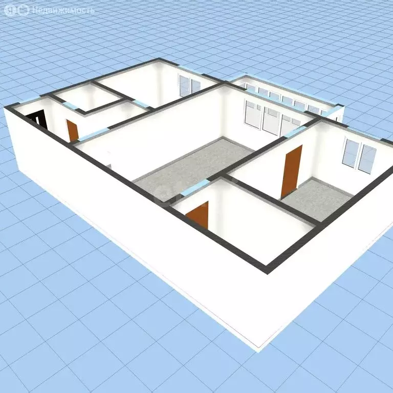 2-комнатная квартира: Губкин, проспект Горняков, 9 (41.9 м) - Фото 1