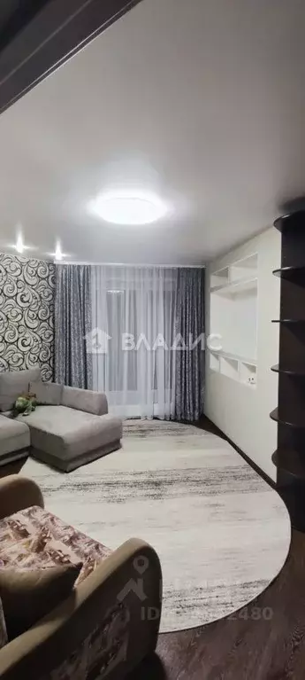 1-к кв. Владимирская область, Владимир Коммунар мкр, Центральная ул., ... - Фото 1