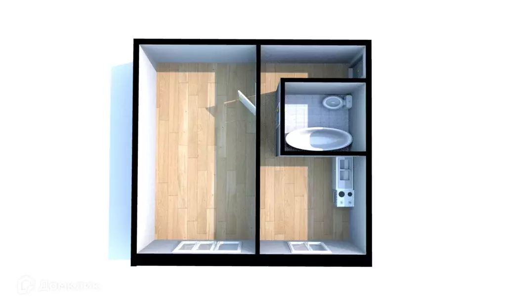 Продаётся 1-к квартира, 30.1 м - Фото 1