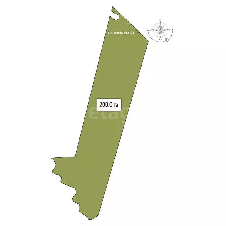 Участок в Кош-Агачский район, село Тобелер (20006.7 м) - Фото 1