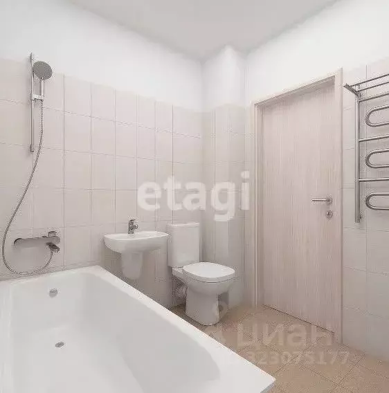 Студия Пермский край, Пермь Белозерская ул., 30А (22.4 м) - Фото 1