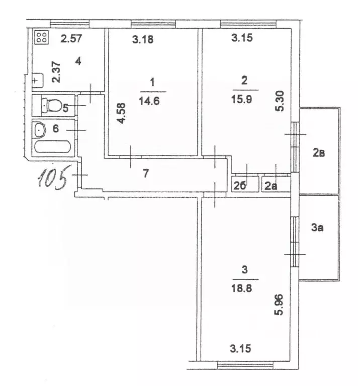 3-к кв. Москва ул. Инессы Арманд, 4К1 (68.2 м) - Фото 1
