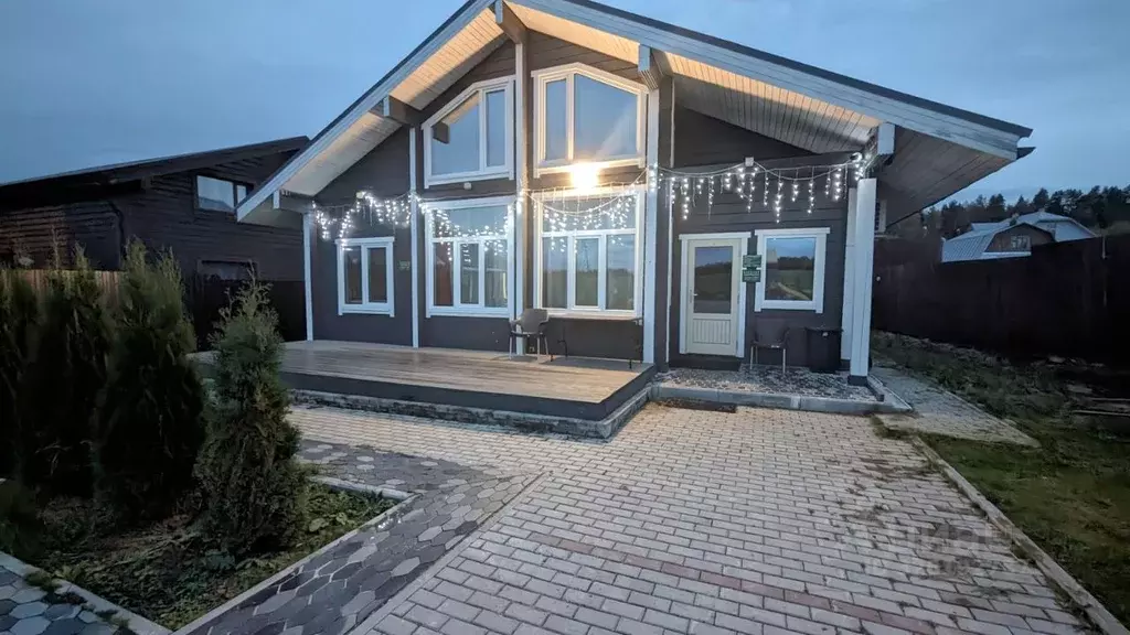 Дом в Ленинградская область, Приозерский район, Сосновское с/пос, д. ... - Фото 1