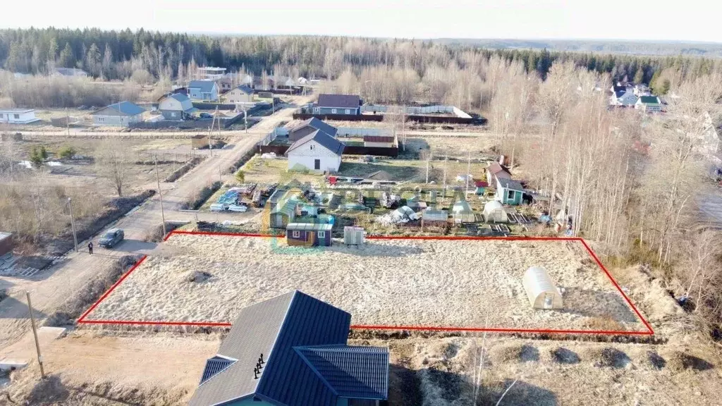 Участок в Ленинградская область, Выборгский район, Рощинское городское ... - Фото 1