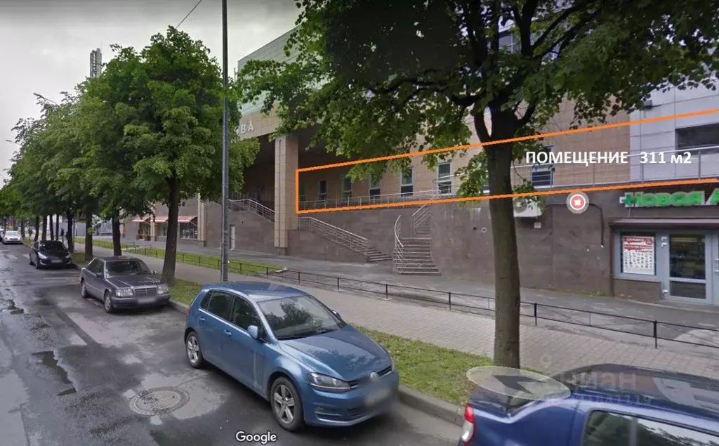 Торговая площадь в Санкт-Петербург Вязовая ул., 10 (311 м) - Фото 2