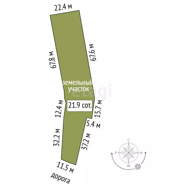 Дом в Чикча, улица Мусы Джалиля (50 м) - Фото 1