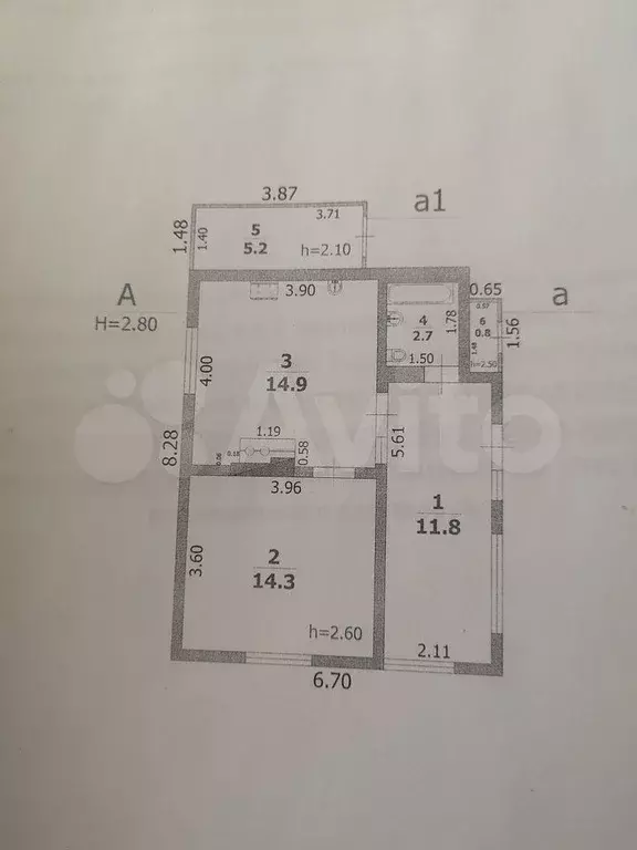 Дом 49,7 м на участке 12,1 сот. - Фото 0