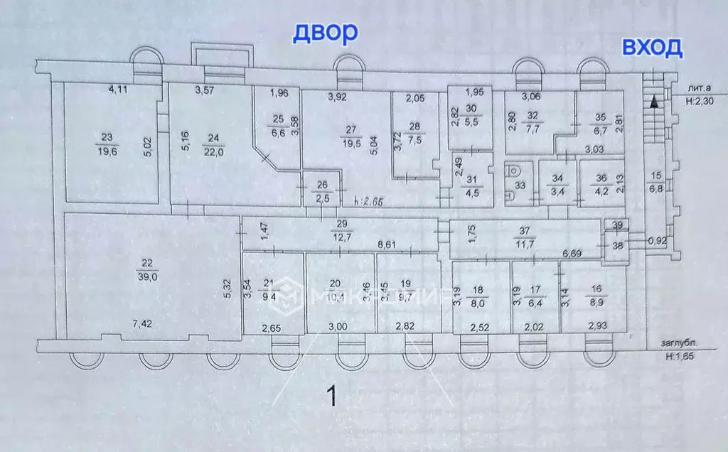 Офис в Челябинская область, Челябинск ул. Калинина, 18 (277 м) - Фото 1