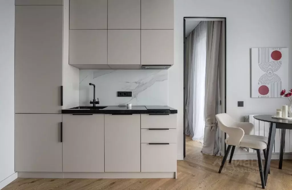 1-к кв. Краснодарский край, Сочи Центральный мкр, пер. Горького, 24к1 ... - Фото 2