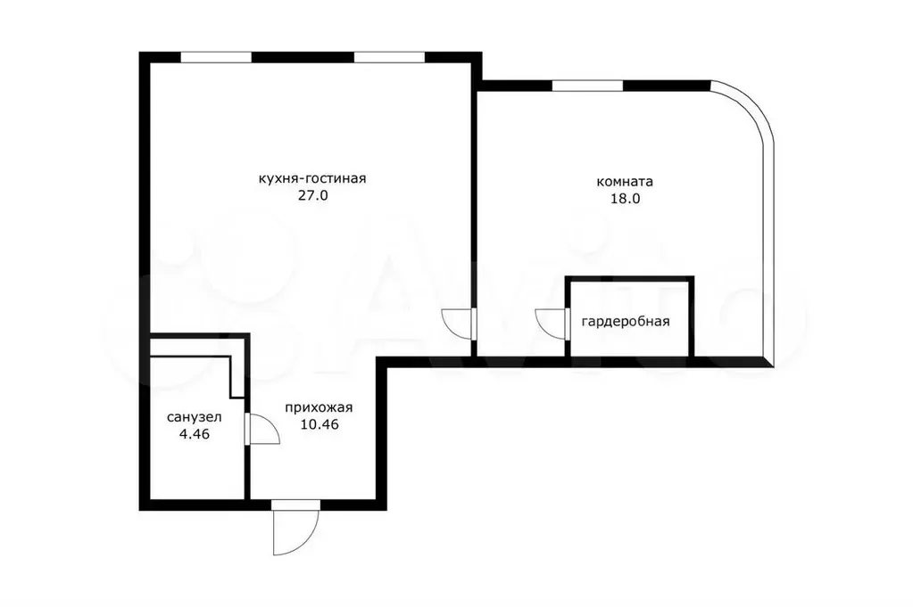 2-к. квартира, 70 м, 15/24 эт. - Фото 0