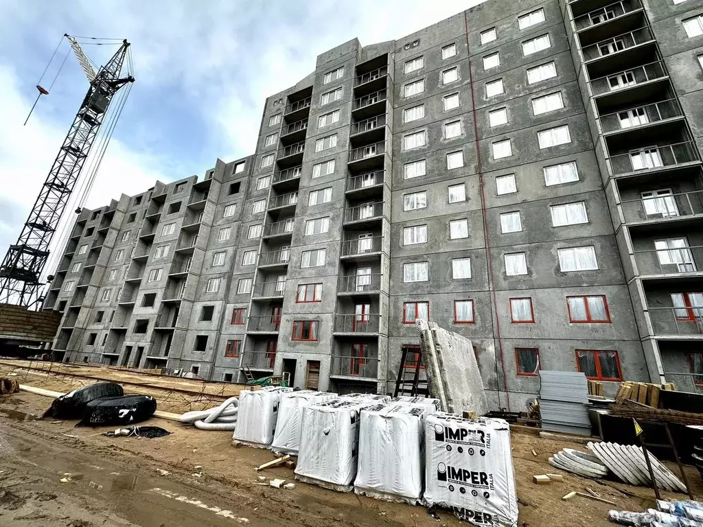 1-к. квартира, 39,3 м, 6/10 эт. - Фото 1