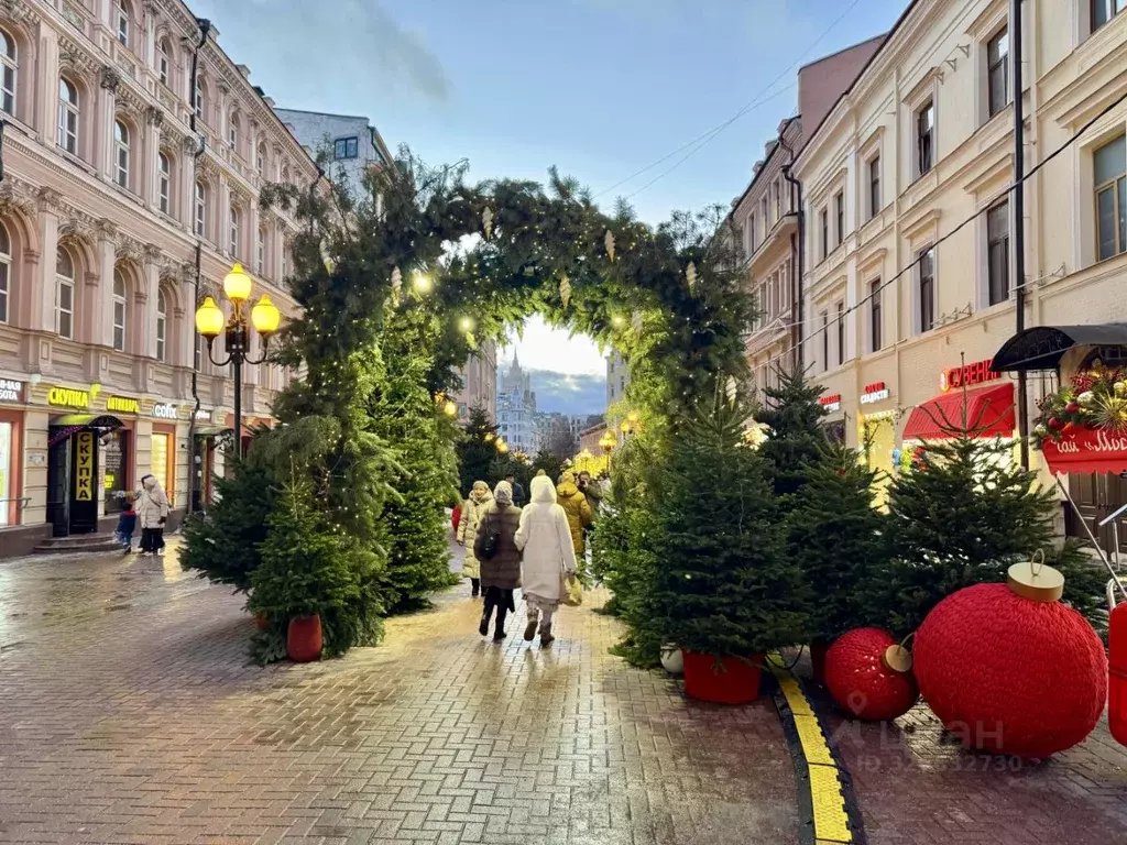 Комната Москва ул. Арбат, 4с1-1А (17.8 м) - Фото 2