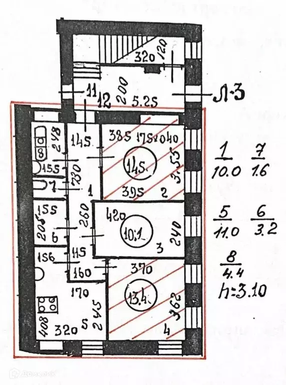 Продаётся 3-к квартира, 68.2 м - Фото 1
