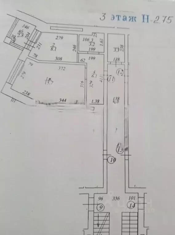 1-к кв. Калининградская область, Калининград ул. Гайдара, 167 (34.5 м) - Фото 1