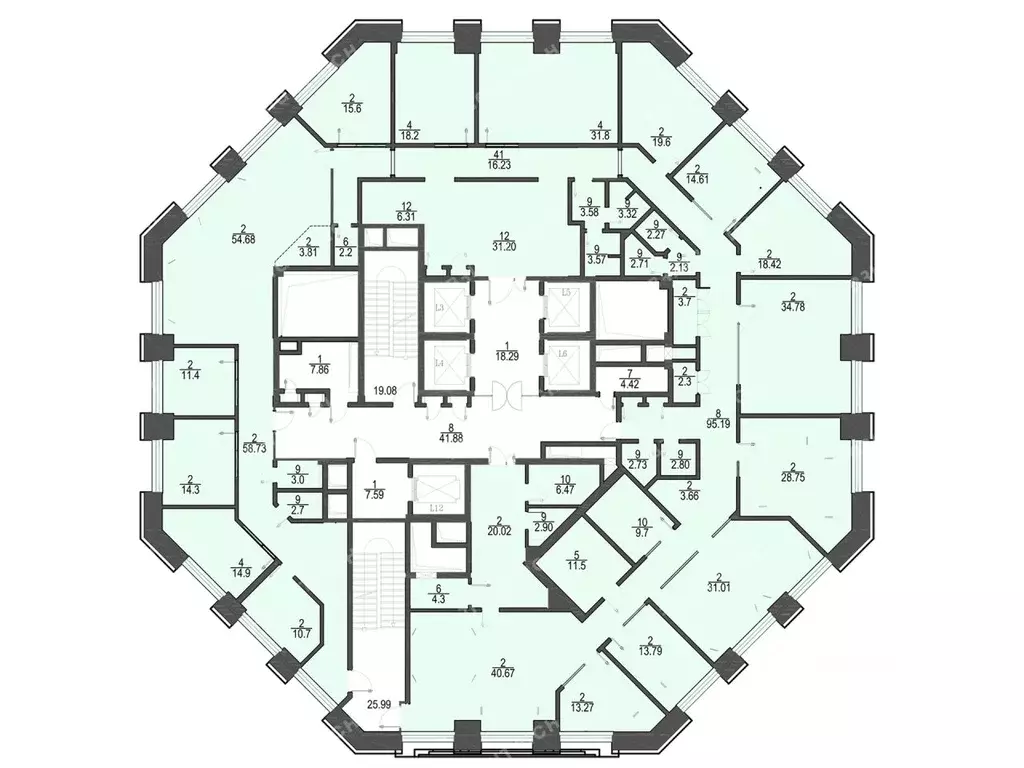 Офис в Москва Павелецкая пл., 2С2 (778 м) - Фото 2