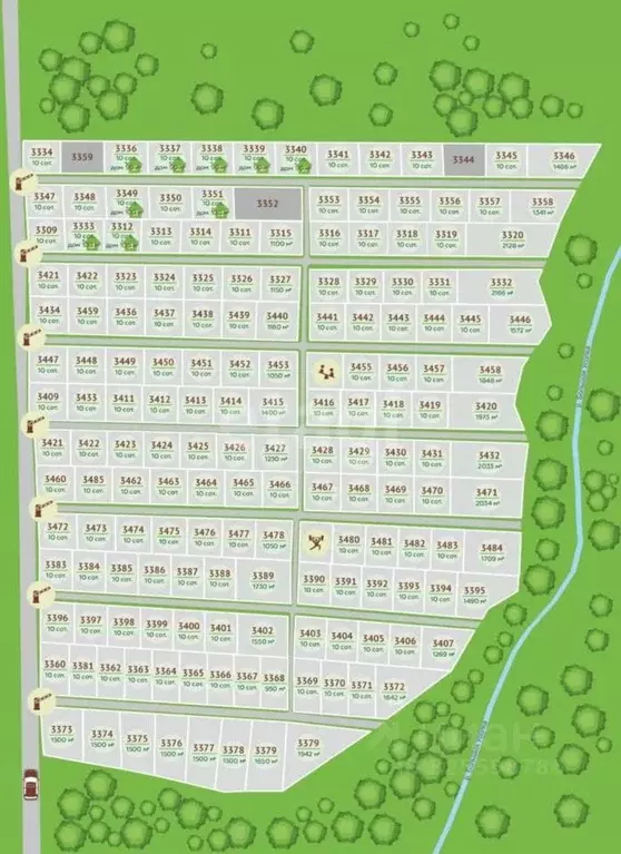 Участок в Пермский край, Пермский муниципальный округ, Полюдовский ... - Фото 1