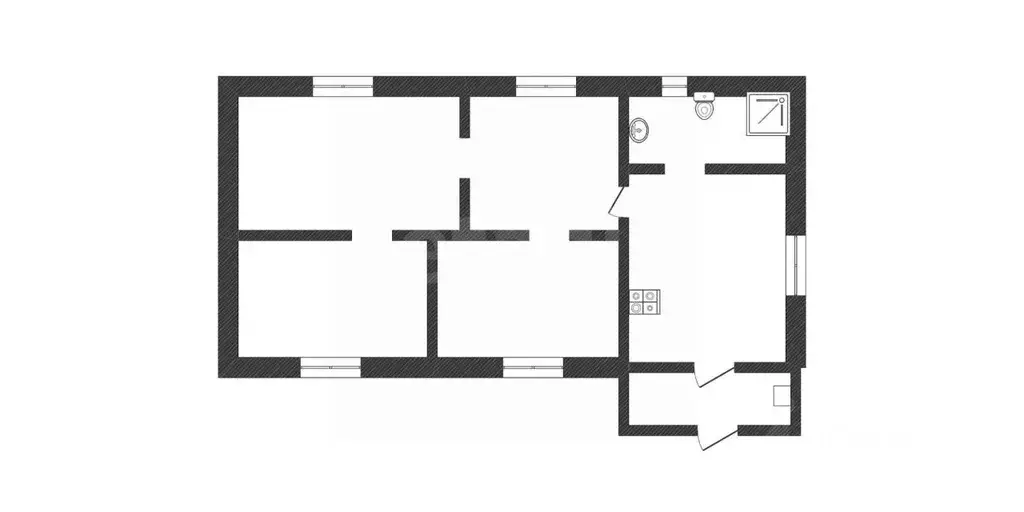 Дом в Смоленская область, Духовщина  (62 м) - Фото 2