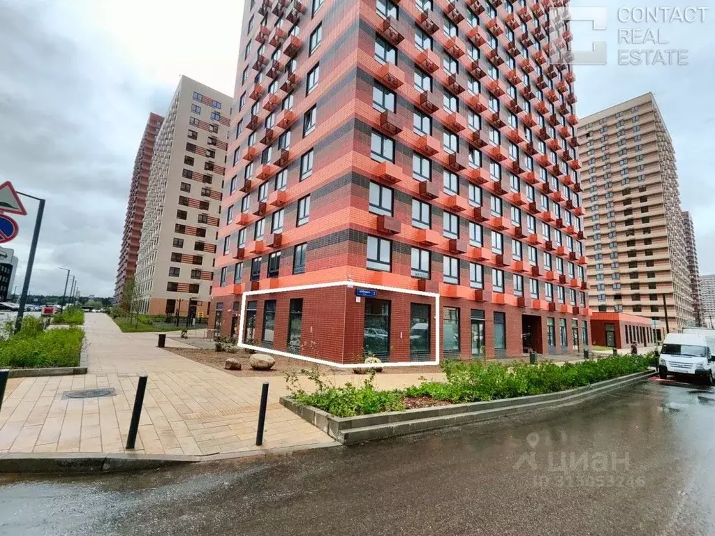 Торговая площадь в Московская область, Одинцово Одинцово-1 жилой ... - Фото 2