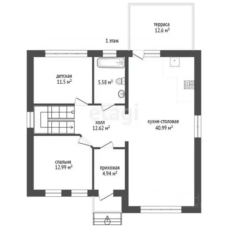 Дом в Ростовская область, Неклиновский район, Новобессергеневское ... - Фото 2