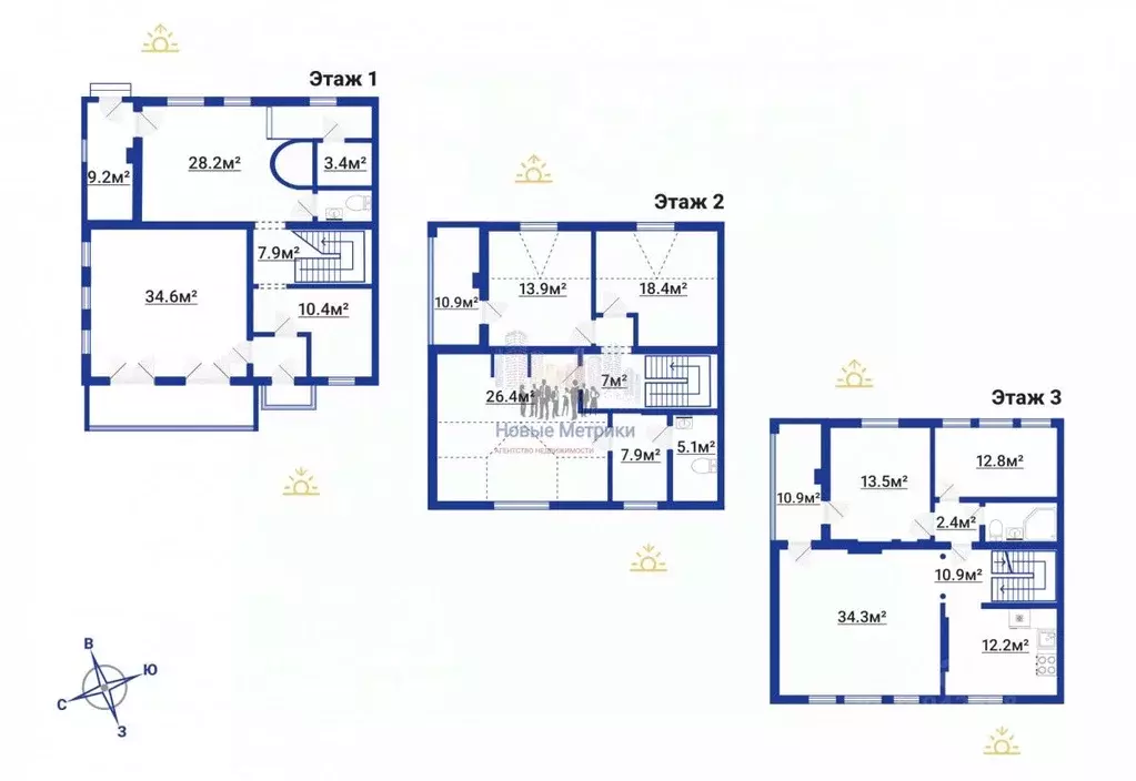 6-к кв. Санкт-Петербург 3-я 1-й половины линия, 87 (263.5 м) - Фото 2