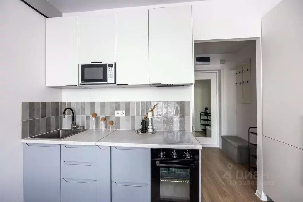 Студия Москва ул. Большое Понизовье, 8 (25.2 м) - Фото 2