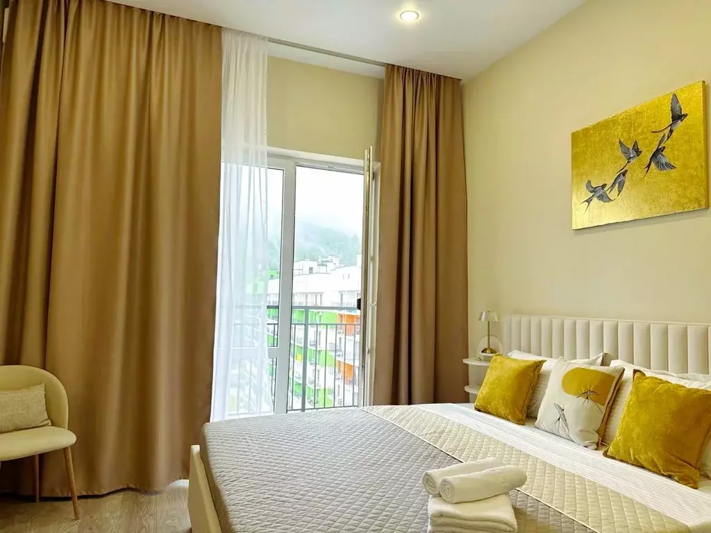 Студия Краснодарский край, Сочи ул. Искры, 88к3 (27.0 м) - Фото 1