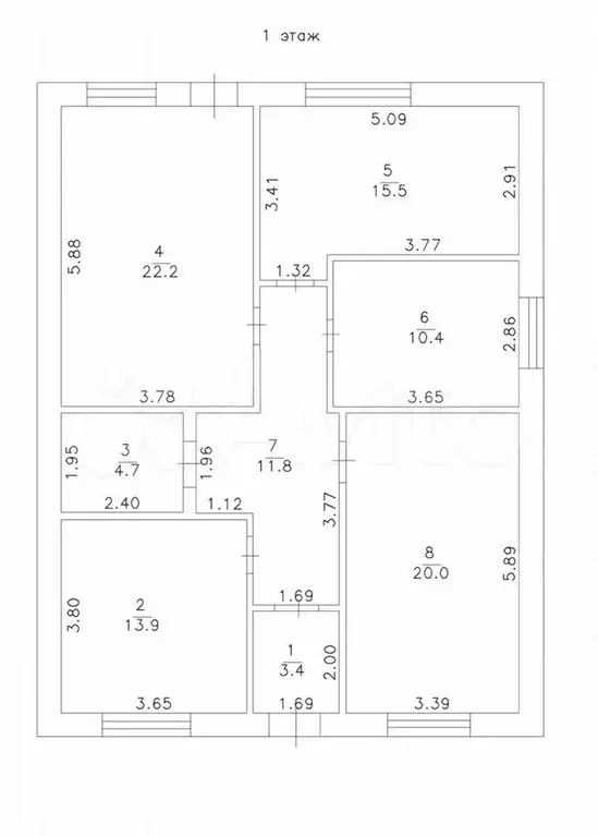 Таунхаус 107 м на участке 7 сот. - Фото 0