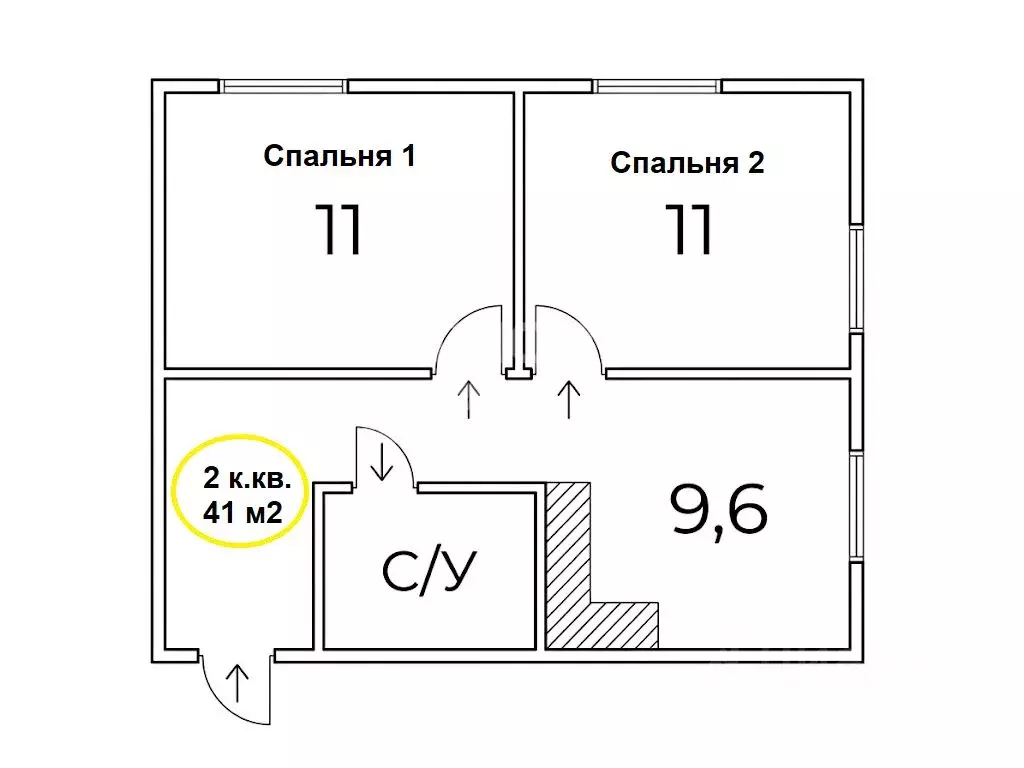 2-к кв. Москва пос. Коммунарка, ул. Бачуринская, 7к1 (41.0 м) - Фото 1