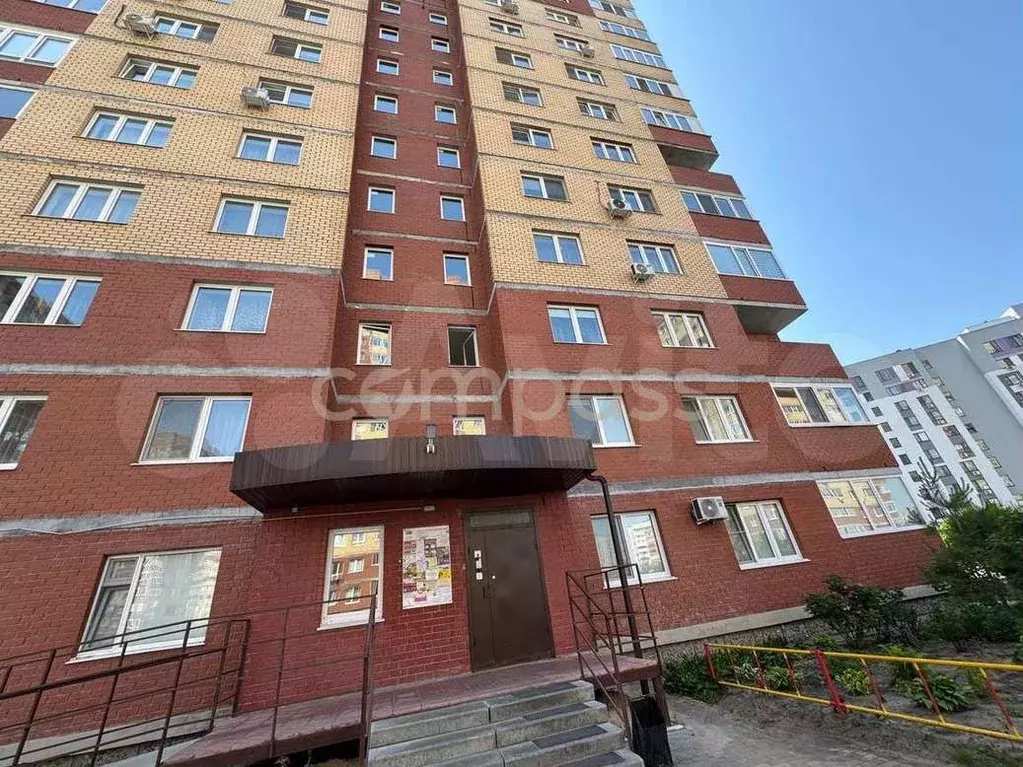 1-к. квартира, 40 м, 3/17 эт. - Фото 1