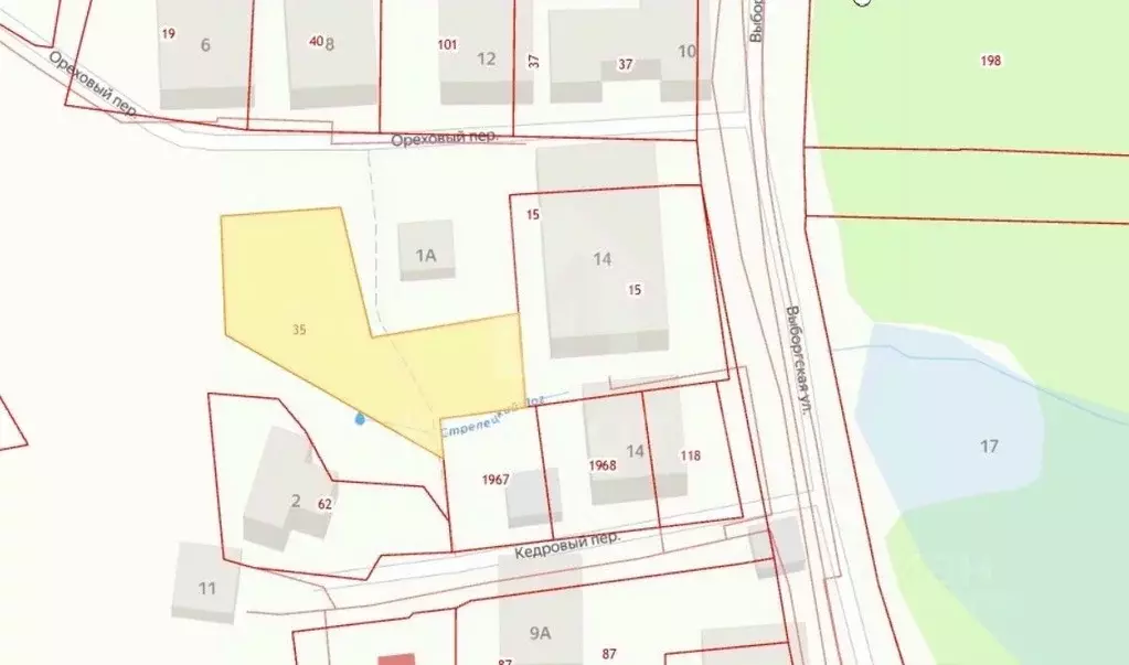 Участок в Воронежская область, Воронеж Ореховый пер., 1А (8.5 сот.) - Фото 2