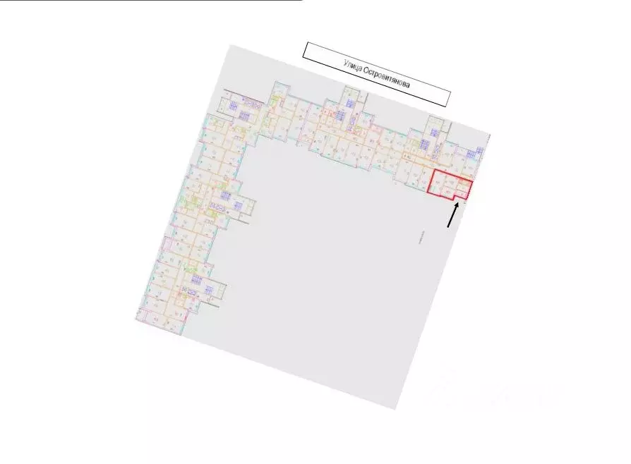 Помещение свободного назначения в Москва ул. Островитянова, 34К1 (50 ... - Фото 1