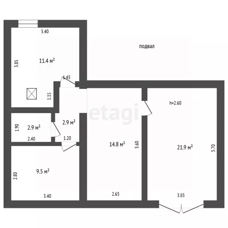 Дом в Мордовия, Саранск ул. Большая Академическая, 35 (238 м) - Фото 2