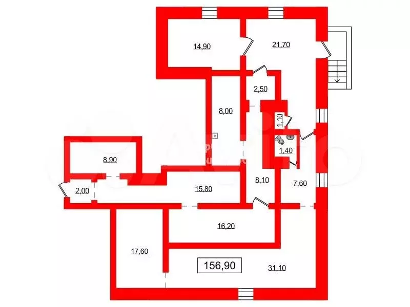 Продам помещение свободного назначения, 156.9 м - Фото 0