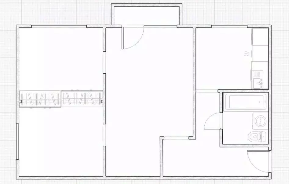 3-к кв. Сахалинская область, Южно-Сахалинск ул. Чехова, 72 (46.5 м) - Фото 1
