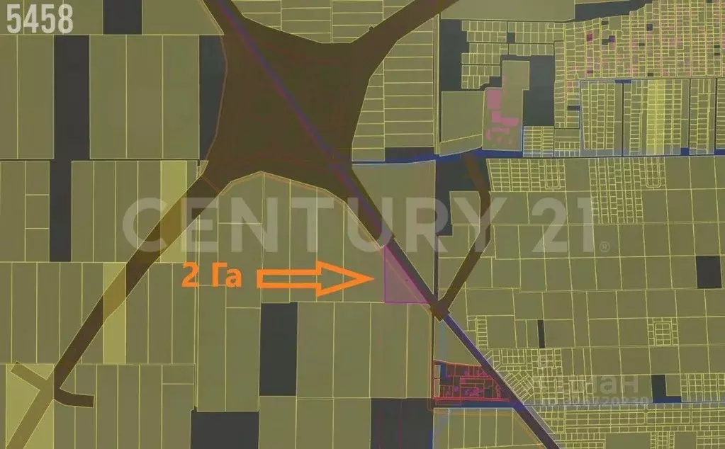 Участок в Крым, Сакский район, с. Уютное ул. Юрия Гагарина, 19Н (200.0 ... - Фото 2