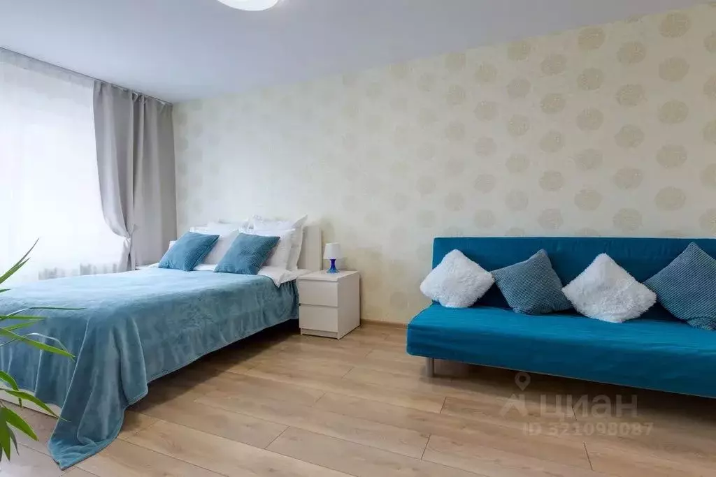 1-к кв. Башкортостан, Уфа бул. Ибрагимова, 37/3 (35.0 м) - Фото 0