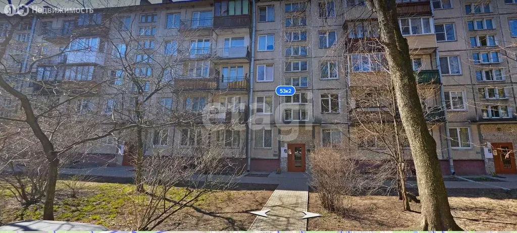 1-комнатная квартира: Санкт-Петербург, Витебский проспект, 53к2 (30.62 ... - Фото 2