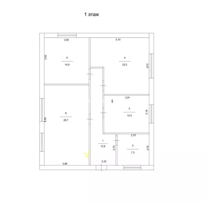 Дом в Агаповка, микрорайон Казачий, 51 (100 м) - Фото 2
