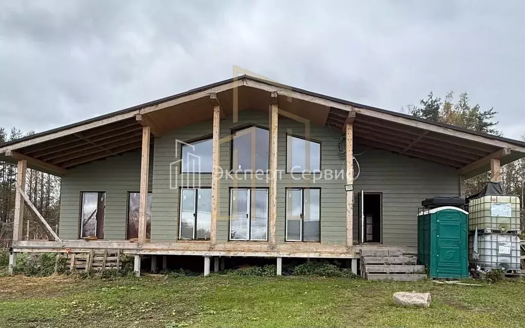 Дом в Ленинградская область, Выборгский район, Первомайское с/пос, ... - Фото 0