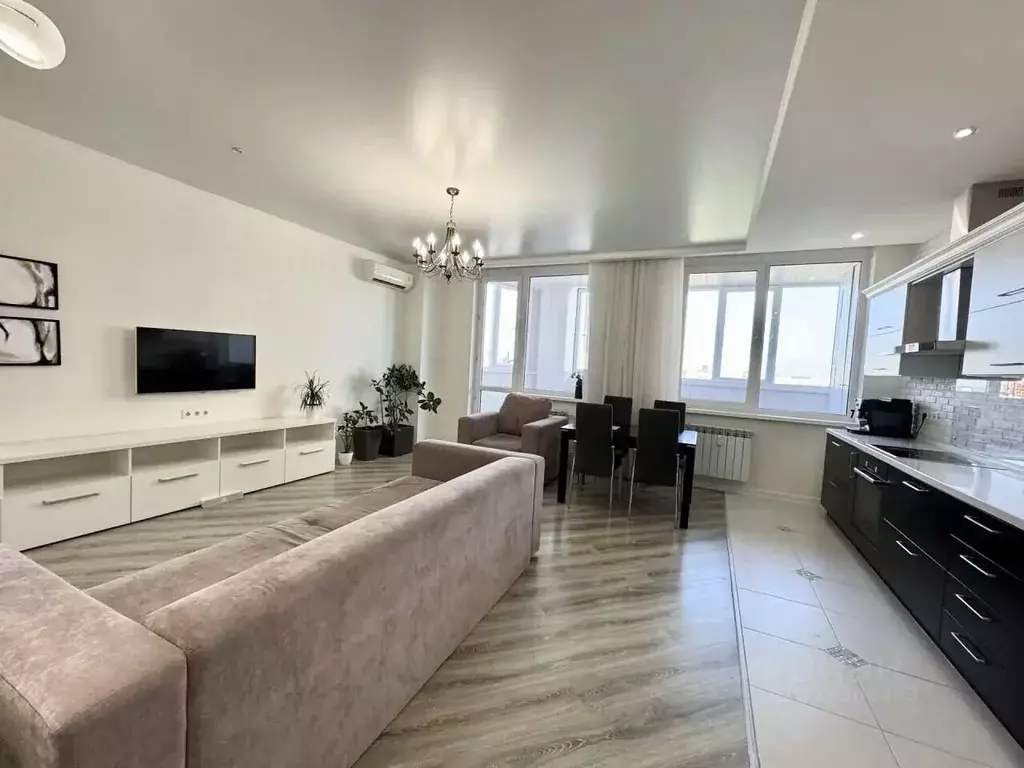 3-к кв. Татарстан, Казань ул. Аделя Кутуя, 110А (100.6 м) - Фото 2