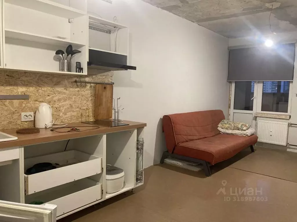 Студия Ленинградская область, Мурино Всеволожский район, бул. ... - Фото 1