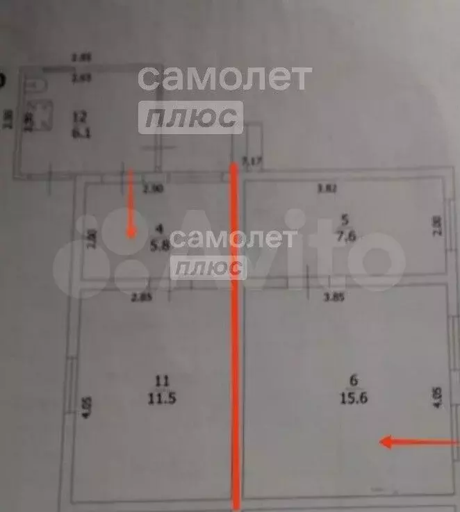 Дом 60 м на участке 4 сот. - Фото 1